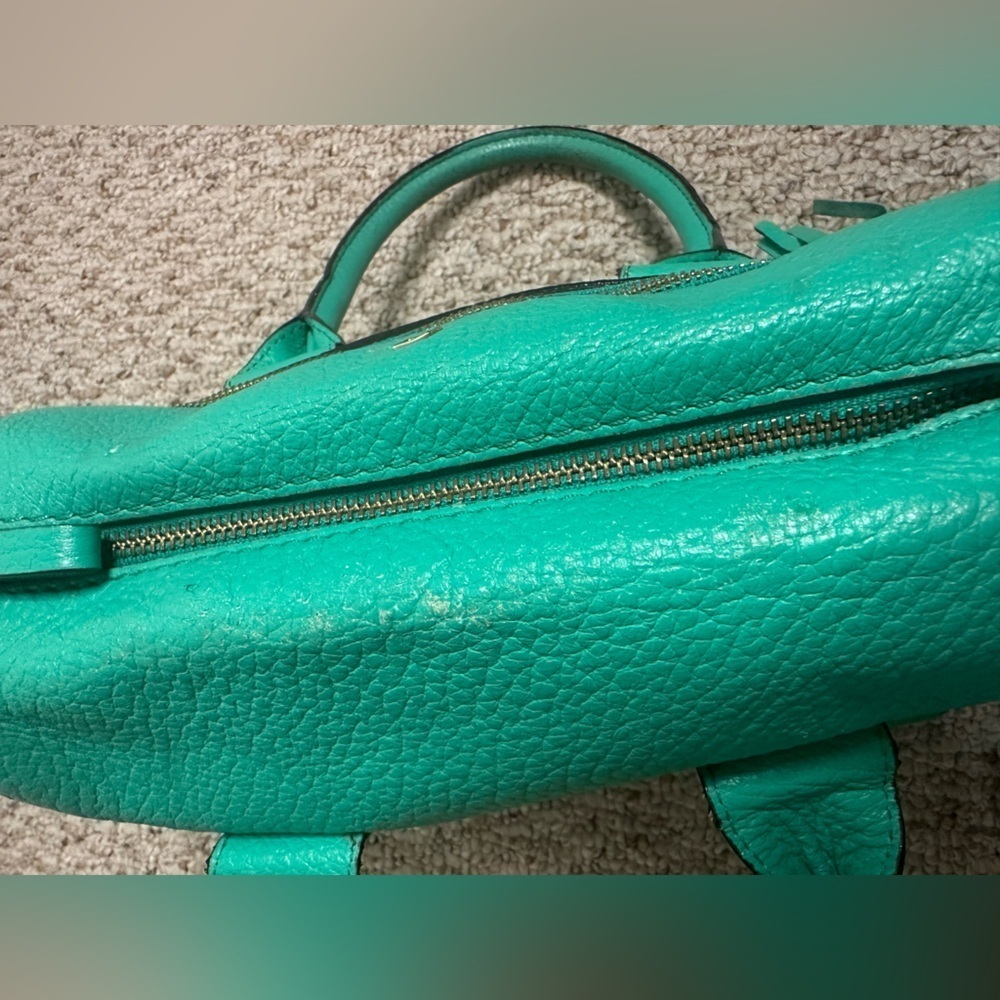 Kate Spade Teal Satchel Bag or hand bag - Picture 4 of 10